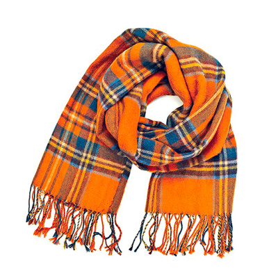 купить Budi Basa, Игрушка мягконабивная Басик и шарф в клеточку (25 см)