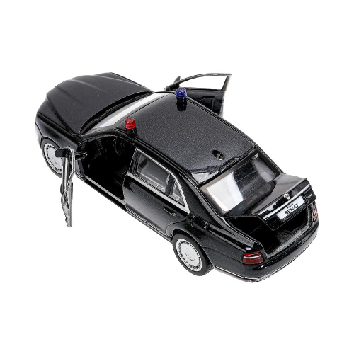 купить Машина металлическая инерционная Технопарк  АУРУС СЕНАТ (13,5 см, свет-звук)  черная