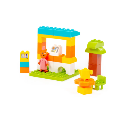 купить Конструктор Полесье "Макси" - "Три кота. Мама в кафе", 27 эл.