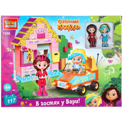 купить Город мастеров, Конструктор Сказочный патруль, В гостях у Вари (117 деталей), 1556-AA
