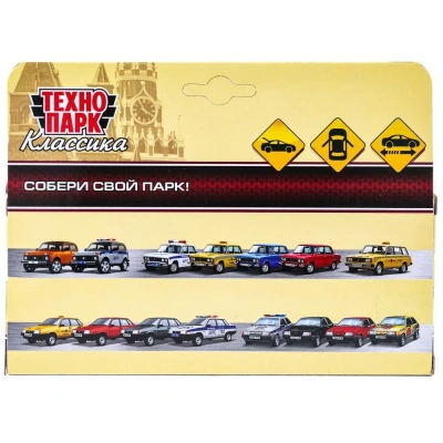 купить Машинка металлическая инерционная Технопарк  LADA-2108 Спутник Полиция, 12 см