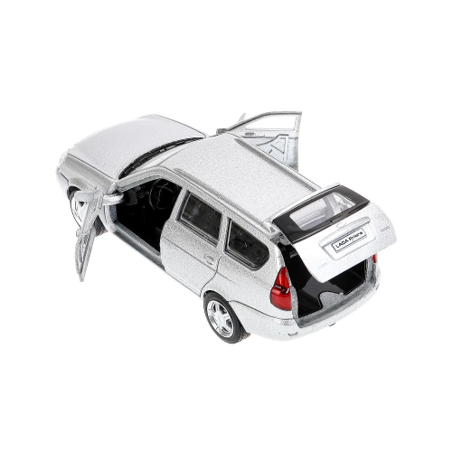 купить Машинка металлическая инерционная Технопарк LADA PRIORA, 12 см, серебристая