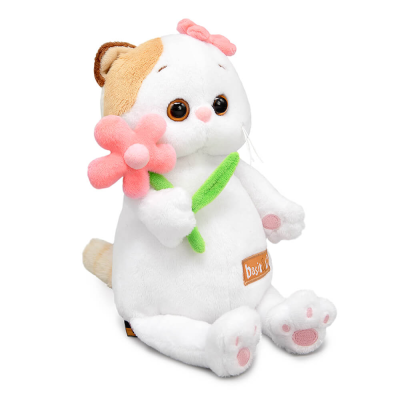 купить Мягкая игрушка Budi Basa Кошечка Ли-Ли с цветочком, "Мультсериал"