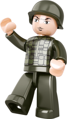 купить Sluban, Конструктор, серия Армия - Танк M1A2 Абрамс (219 дет.), M38-B0287