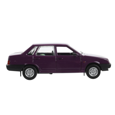 купить Машинка металлическая инерционная Технопарк ВАЗ-21099 "СПУТНИК" 13,1 см, фиолетовая