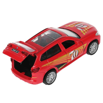 купить Технопарк, Машина металлическая - BMW X5 M-SPORT (12 см, звук-свет), X5-12SLSRT-RD