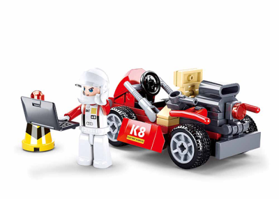 купить Конструктор картинг, Sluban, серия Город, M38-B0899