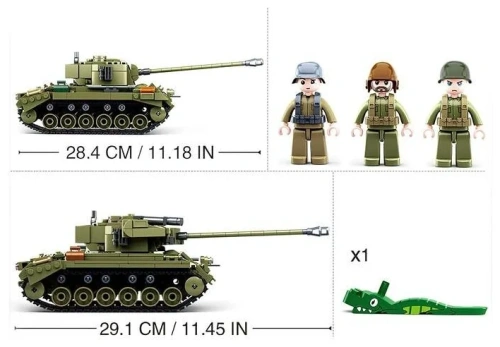 купить Конструктор SlubanТанк 742детали M38-B0860