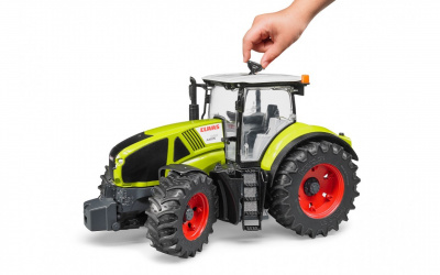 купить Bruder 03-017 Трактор Claas Axion 950 c цепями и снегоочистителем