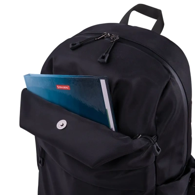 купить Рюкзак BRAUBERG INTENSE универсальный, с отделением для ноутбука, 2 отделения, черный, 43х31х13 см