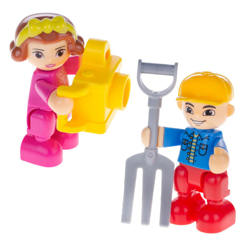 купить Полесье, Конструктор "Макси" - "Зоопарк" (78 элементов), 77745-PL