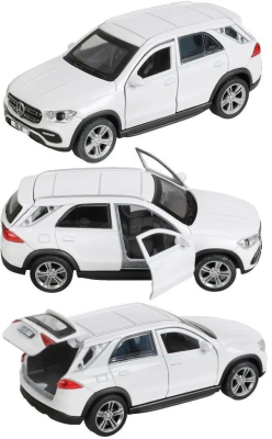 купить Машинка металлическая инерционная Технопарк MB gle 2018, 12 см. белая