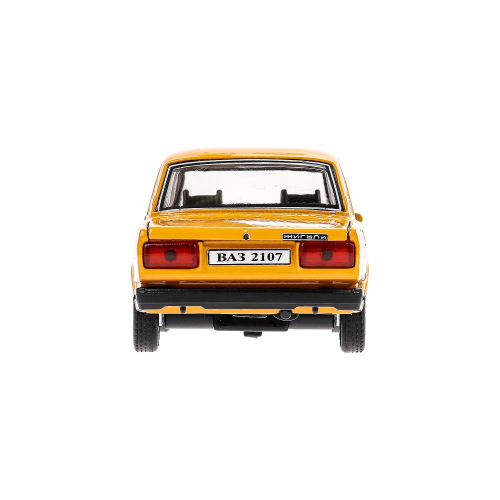 купить Машинка металлическая инерционная Технопарк ваз-2107, 12 см, желтая