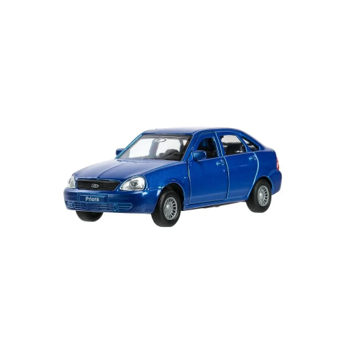 купить Машинка металлическая инерционная Технопарк LADA PRIORA хэтчбек, 12 см,  синяя