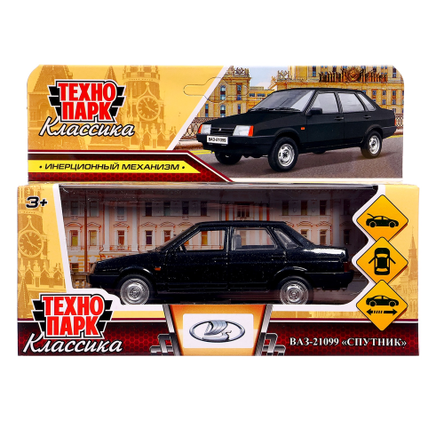 купить Машинка коллекционная Лада Спутник Ваз 2109, черная