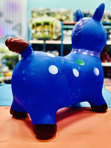 купить Симбат, Игрушка-прыгун Лошадка (синий), TP179002-син