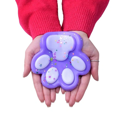 купить Игрушка - Антистресс"Таба Лапка" с конфети и шариками 00-5340