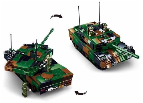 купить Конструктор Sluban Основной боевой танк Leopard 2A5, M38-B0839