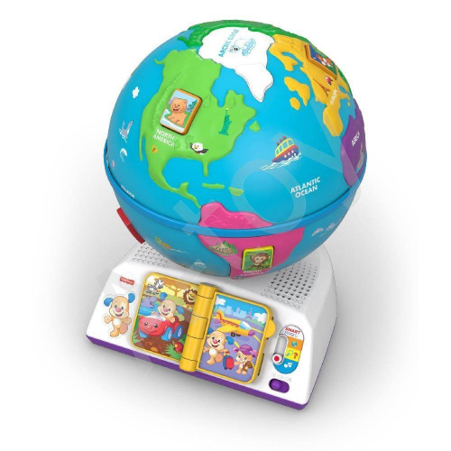 купить Обучающий глобус, Fisher Price (со звуком)