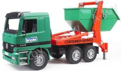 купить Bruder Контейнерный мусоровоз MB