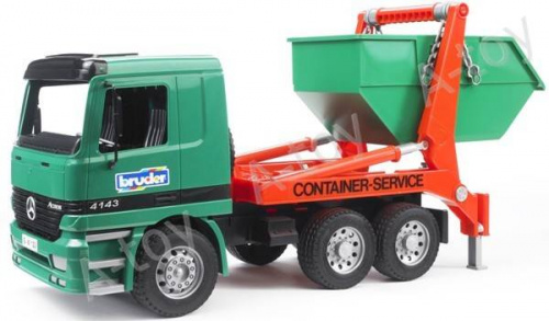 купить Bruder Контейнерный мусоровоз MB
