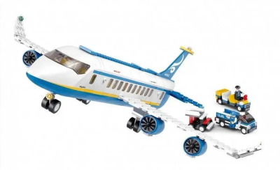 купить Конструктор Sluban Аэробус с фигурками, 463дет. M38-B0366