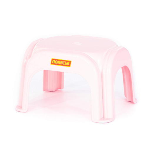 купить Полесье, Детский пластиковый табурет №1 (31 х 26 х 20 см), 44358-роз