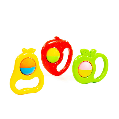 купить Набор погремушек "Фрукты" (3 шт)