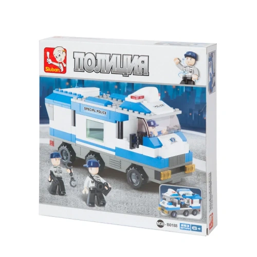 купить Конструктор Броневик, Sluban серия Полиция, M38-B0188