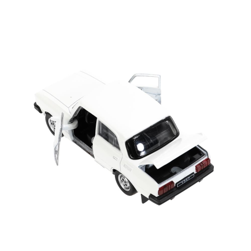 купить Машинка металлическая инерционная Технопарк ретро-модель 2140 , 12,5 см, белая