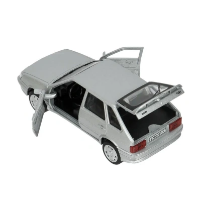 купить Машинка металлическая инерционная Технопарк LADA-2114 "SAMARA" 12 см, серебристая