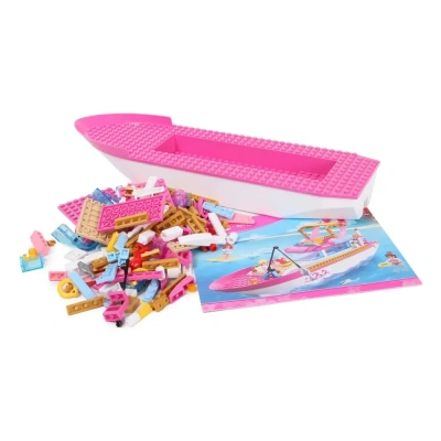 купить Яхта. Держится на настоящей воде (36 см, 212 дет) Конструктор Sluban M38-B0722