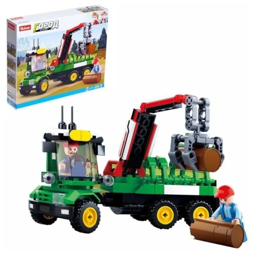 купить Конструктор Sluban Город Бревновоз M38-B0778