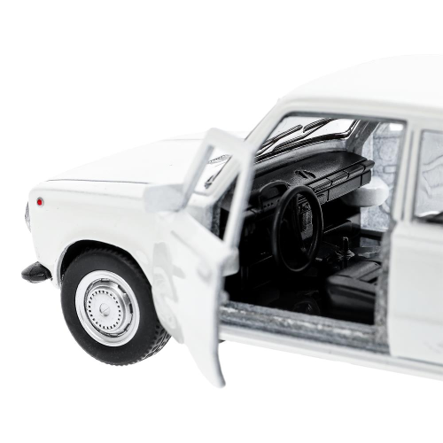 купить Машинка металлическая инерционная Технопарк ваз-2101, 12 см, белая