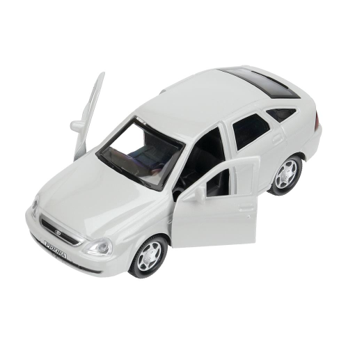 купить Машинка металлическая инерционная Технопарк LADA PRIORA 12 см, серебристые