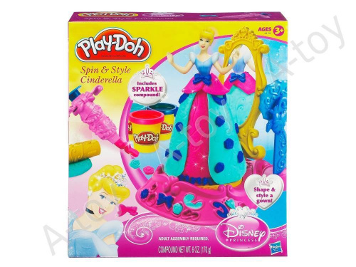 купить Play-Doh Набор пластилина "Платье Золушки"