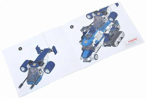 купить Конструктор вертолет, Sluban, серия Полиция, M38-B0760D