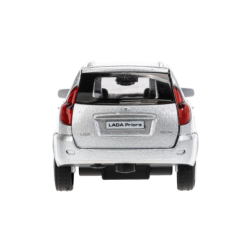 купить Машинка металлическая инерционная Технопарк LADA PRIORA, 12 см, серебристая