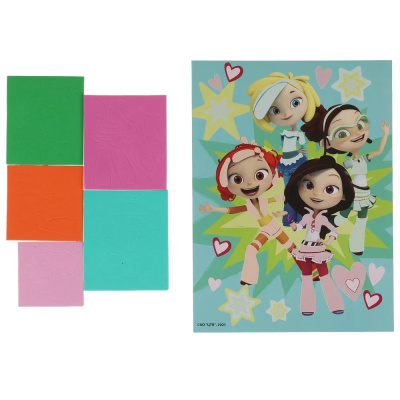 купить Мульти Арт, Набор длядетского тв-ва Сказочный патруль аппликация из эва