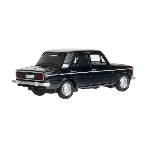 купить Машинка металлическая инерционная Технопарк  ВАЗ-2106 ЖИГУЛИ 12 см, черная