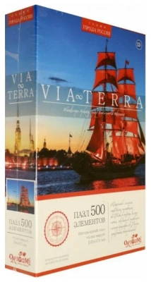 купить Пазл 500 штук  "Алые паруса, Виа Терра"