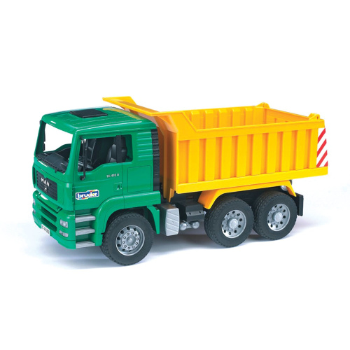 купить Bruder, Самосвал MAN (подходит модуль со звуком и светом H), 02-765