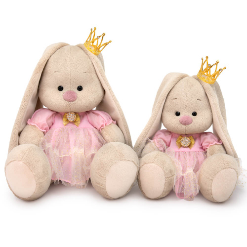 купить Мягкая игрушка Basik&Co Зайка Ми Принцесса нежных лепестков (большой)