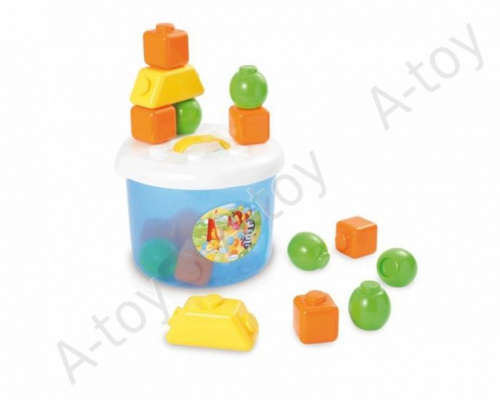 купить Ведерко с кубиками, Smoby