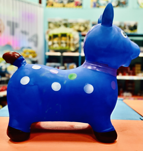 купить Симбат, Игрушка-прыгун Лошадка (синий), TP179002-син