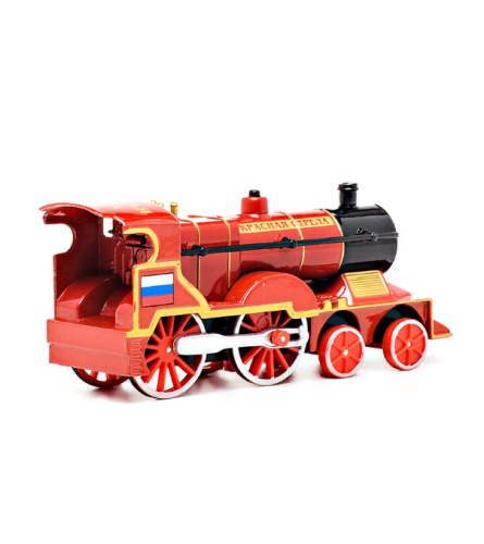 купить Технопарк,  металлическая модель Паровоза со светом и звуком 14,5 см, CT10-028(SB)