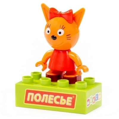 купить Конструктор "Макси" - "Три кота. Карамелька" Полесье , 2 элемента в блистере 28734
