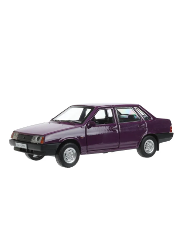 купить Машинка металлическая инерционная Технопарк LADA-21099 "СПУТНИК" 12 см, фиолетовая