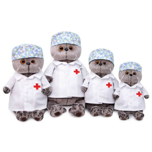 купить Мягкая игрушка Budi Basa, Басик - доктор