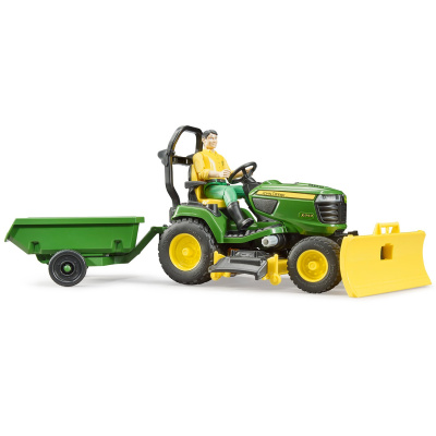 купить Bruder Трактор John Deere с прицепом и фигуркой 62-104
